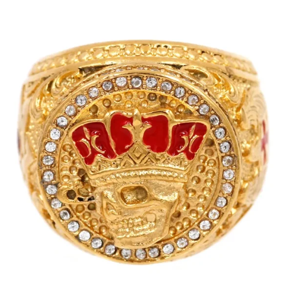 Anello Oro Teschio - immagine 2