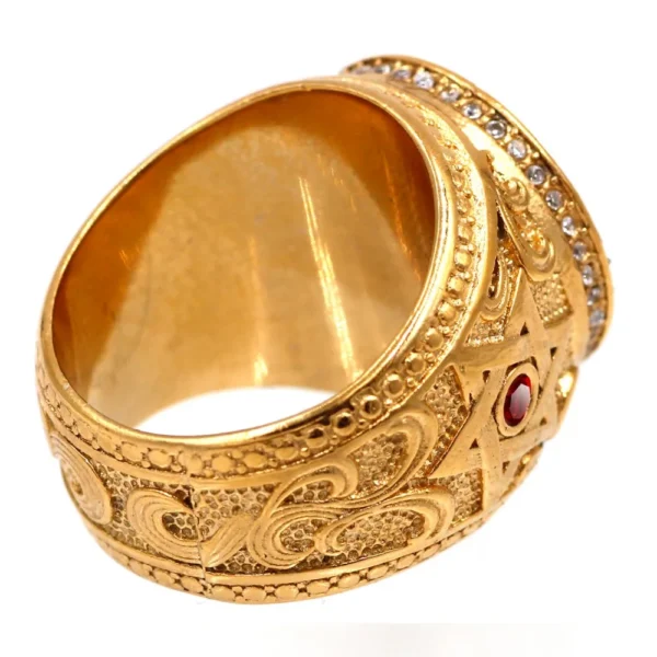 Anello Oro Teschio - immagine 4