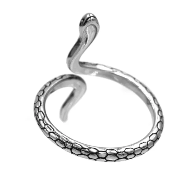 Anello in Acciaio Serpente - immagine 3