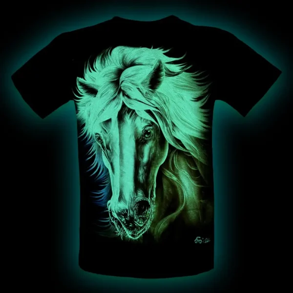 Caballo Maglietta Nottilucente Cavallo - immagine 2