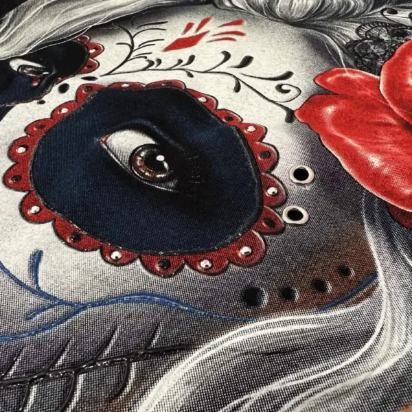 Rock Chang Maglietta Effetto 3D Donna Tatuata - immagine 3
