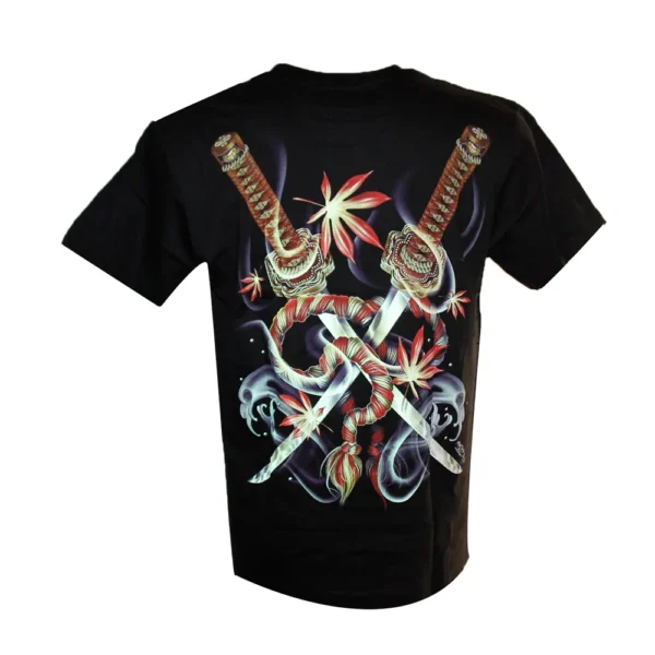 Rock Chang Maglietta Samurai Giapponese - immagine 2