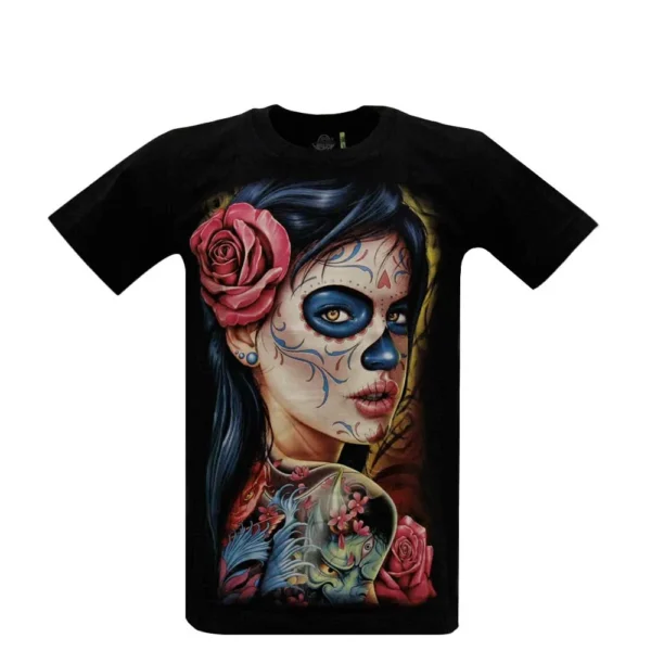 Rock Eagle Maglietta Ragazza Tatuata