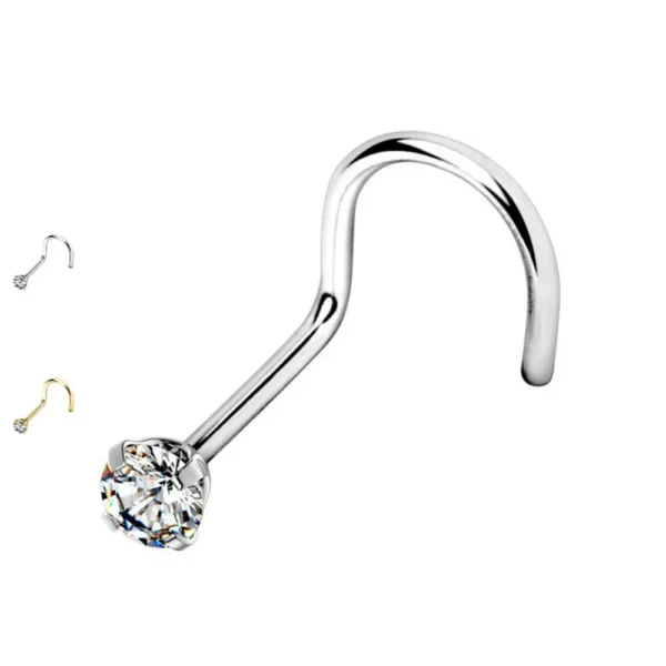 Stud Naso Cristallo